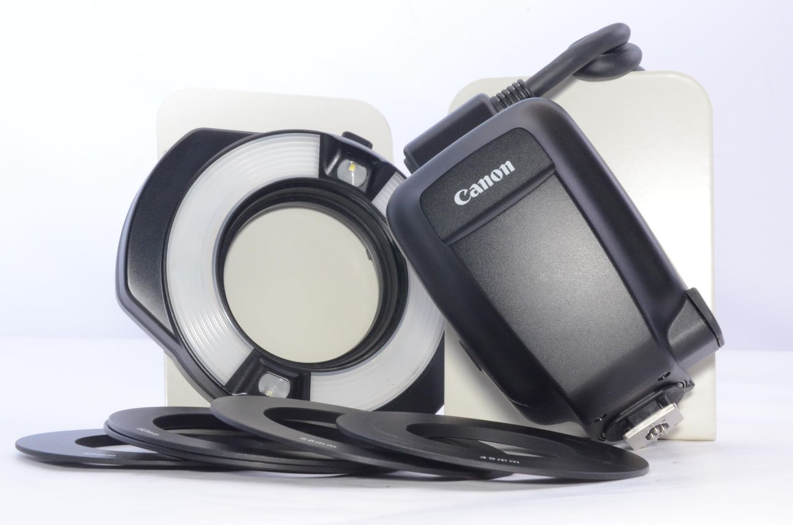 Canon MR-14EX II マクロリングライト 接写リング55/58/62/67mm 動作確認済