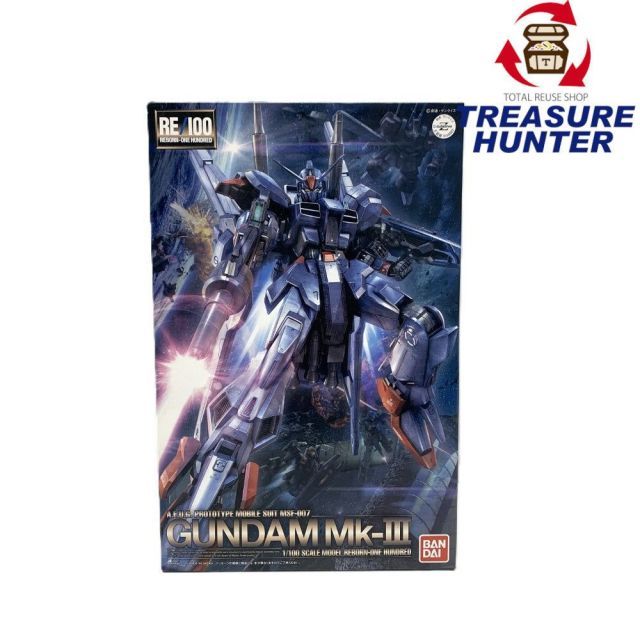 BANDAI(バンダイ) RE/100 1/100 ガンダムMk-III 機動戦士ガンダム プラモデル 未組立品 【109082692005】 6,825円
