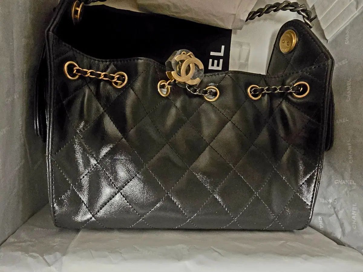 (韓国国内百貨店/新品/プレゼントフルセット) CHANEL シャネル 25バッグ ミニ ブラック