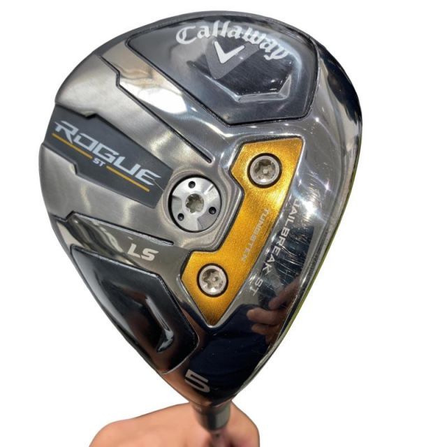 【中古】 キャロウェイ ROGUE ST LS 5W フェアウェイウッド FW TENSEI 55 for CW(ROGUE ST FW) (フレックスS) メンズ 男性用 右利き 右用 Cランク ゴルフクラブ