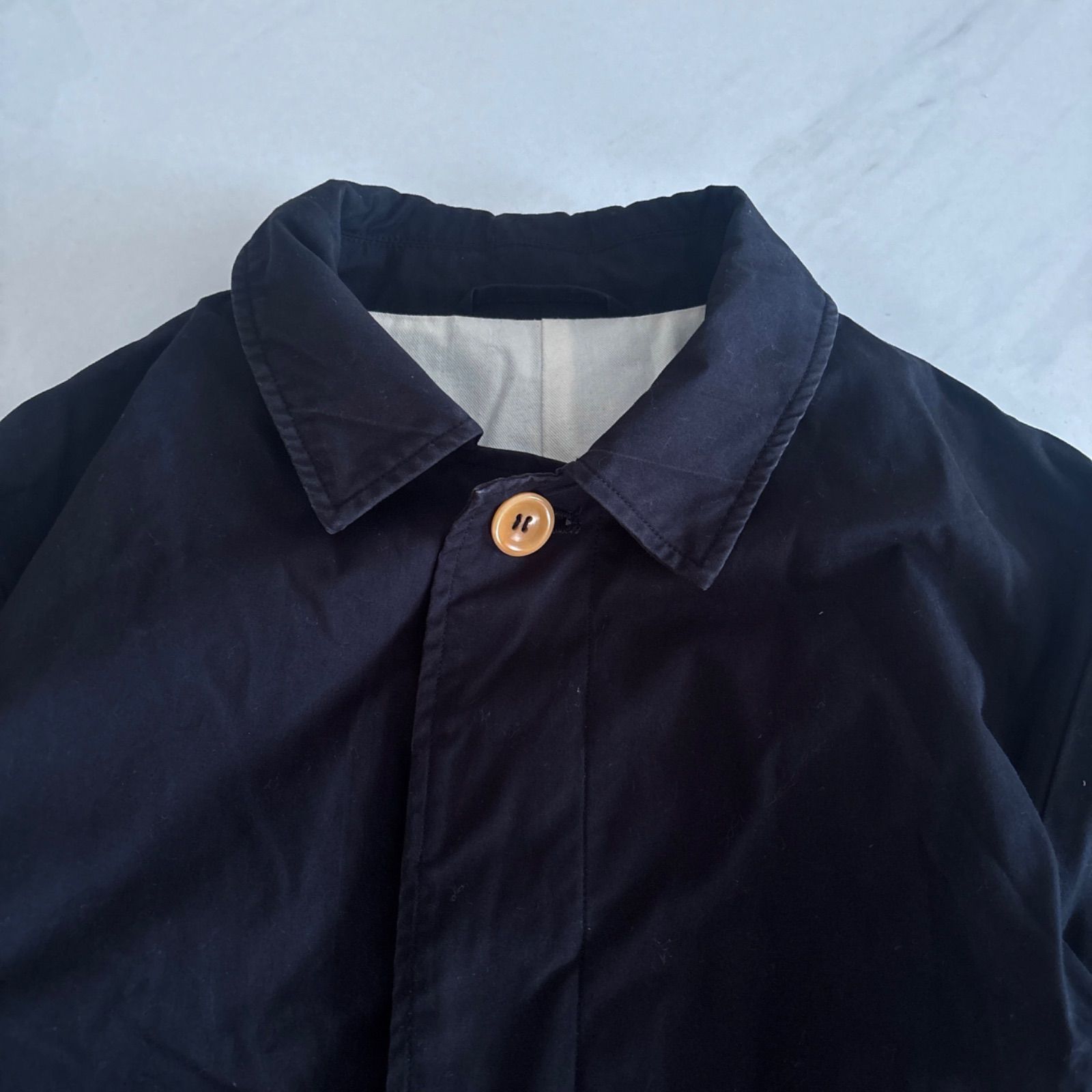 A VONTADE stand fall collar coat Lサイズ メンズ ブラック - メルカリ