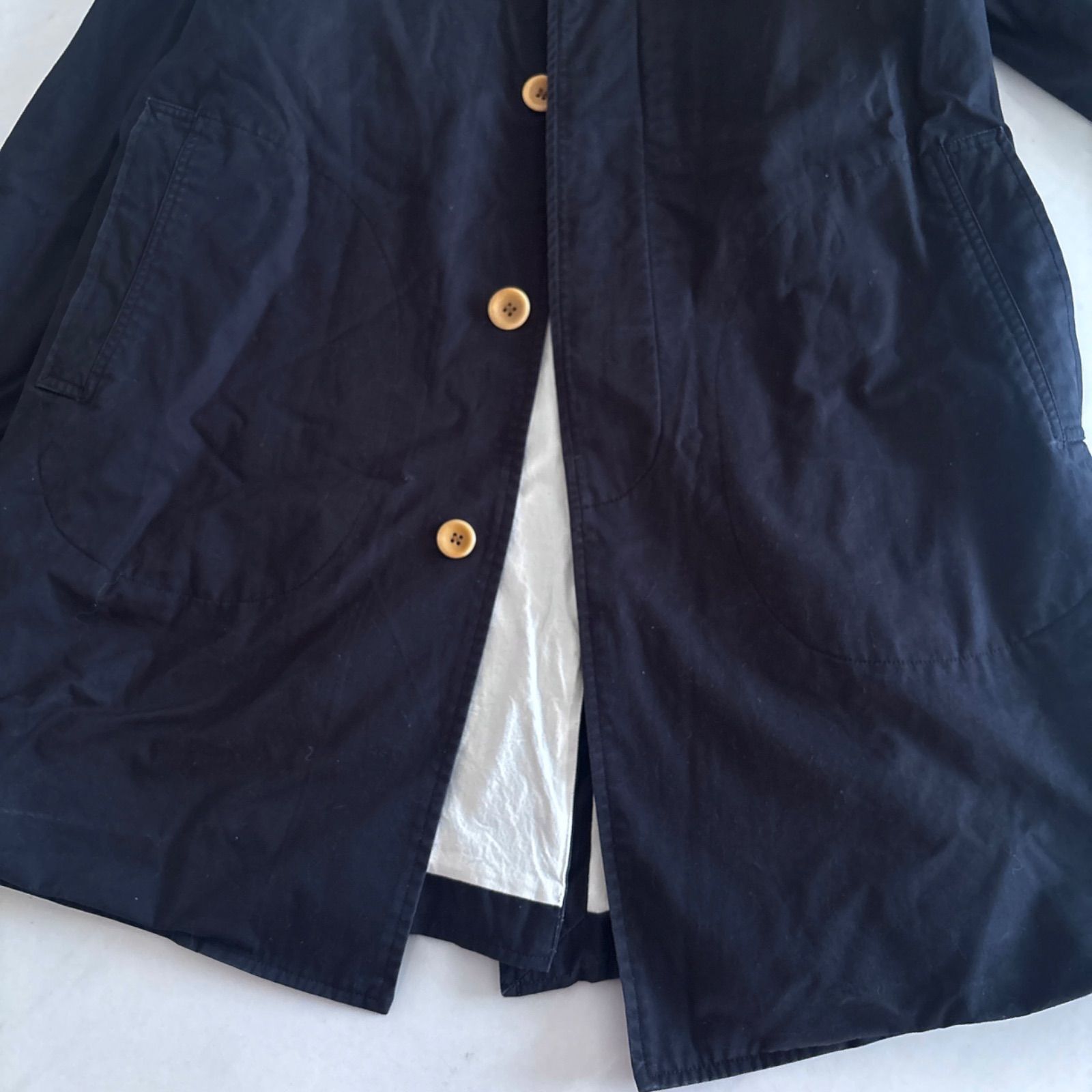 A VONTADE stand fall collar coat L相当 A VONTADE stand fall collar coat Lサイズ メンズ ブラック - メルカリ