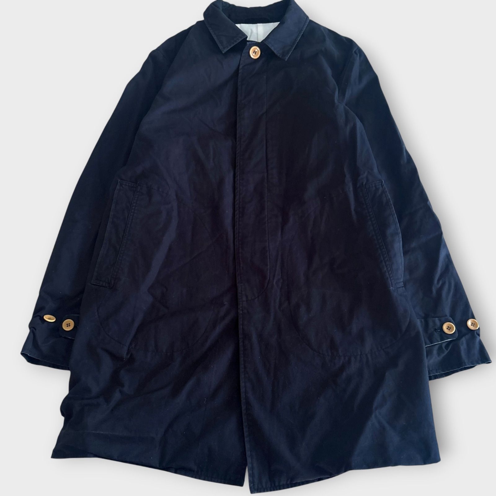 A VONTADE stand fall collar coat L相当 A VONTADE stand fall collar coat Lサイズ メンズ ブラック - メルカリ
