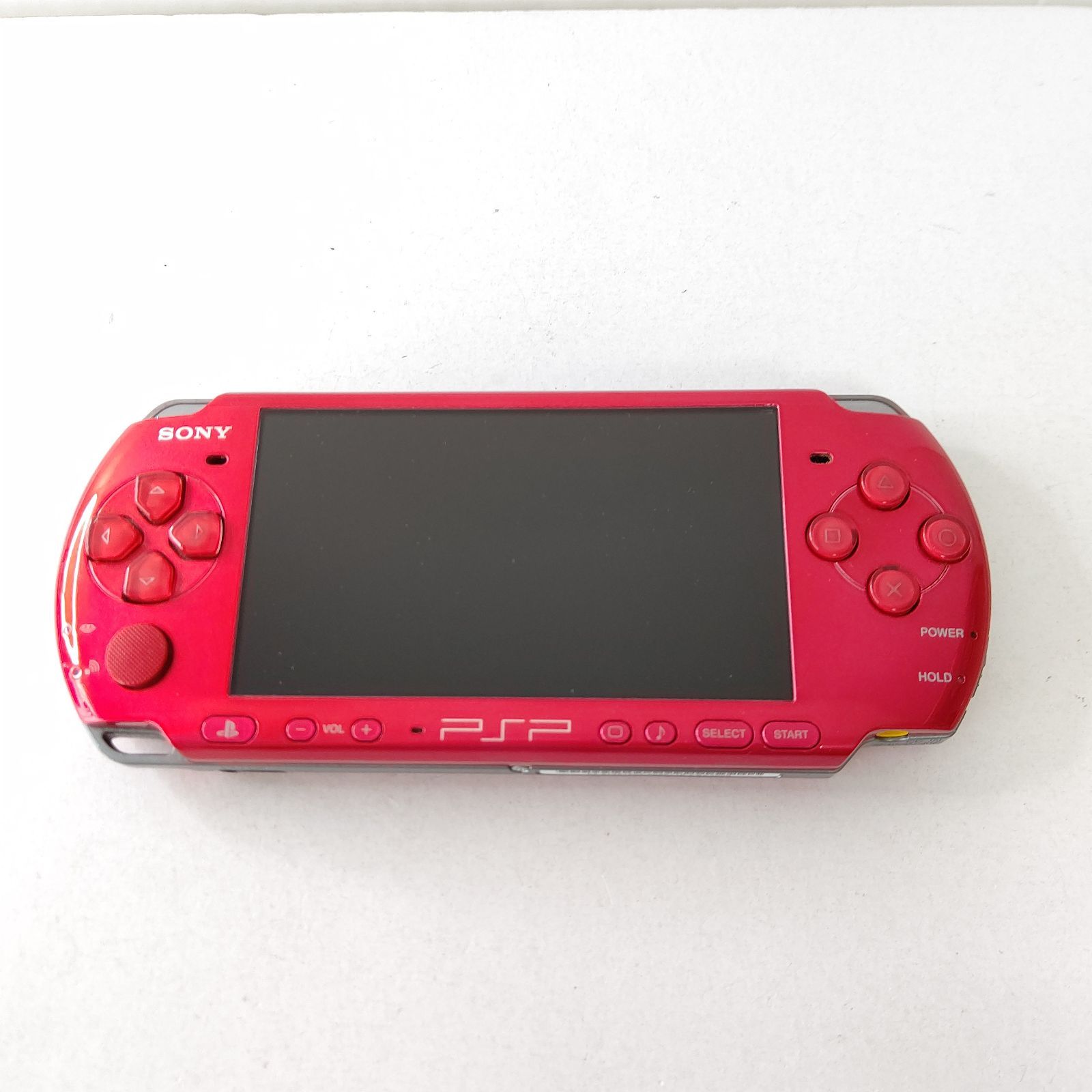 美品　ソニー　PSP3000 ラディアントレッド　プレイステーションポータブル