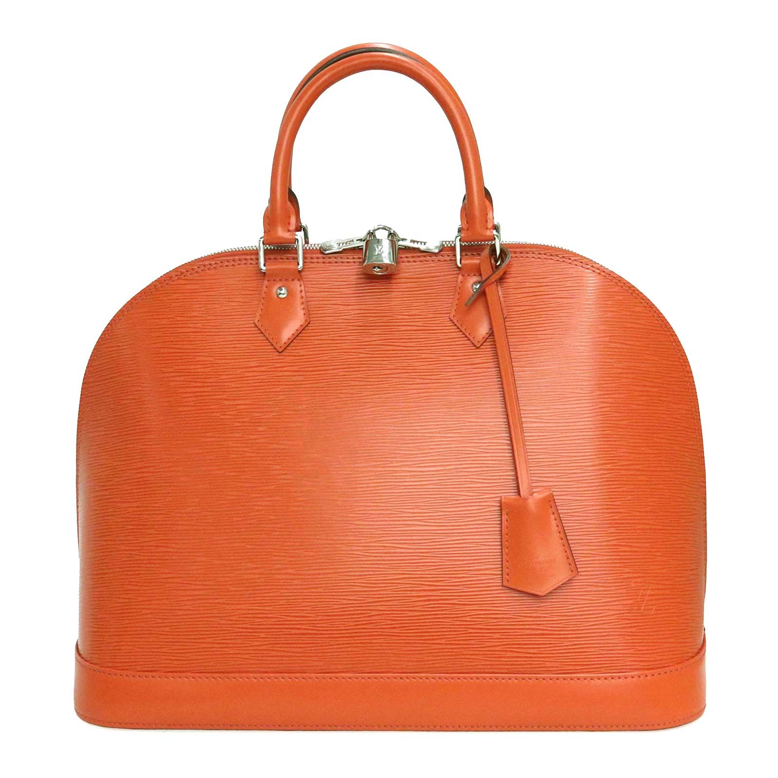 ルイ ヴィトン M40633 アルマ GM エピレザー ピモン オレンジ ハンドバッグ シルバー金具 LOUIS VUITTON（未使用　展示品） 99,704円