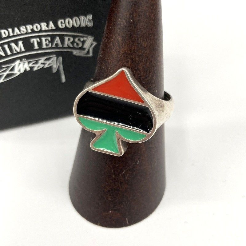 STUSSY Denim Tears ステューシー デニムティアーズ Spade Ring 指輪