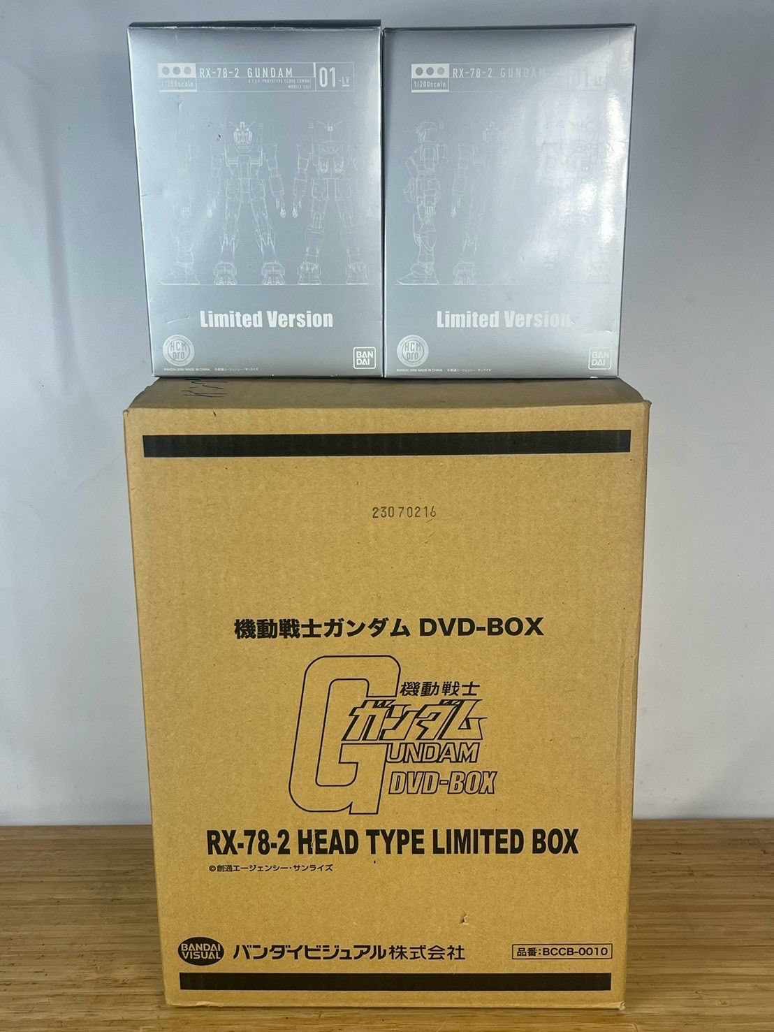 【埼玉発】62 機動戦士ガンダム RX-78-2 HEAD TYPE LIMITED BOX 欠品あり