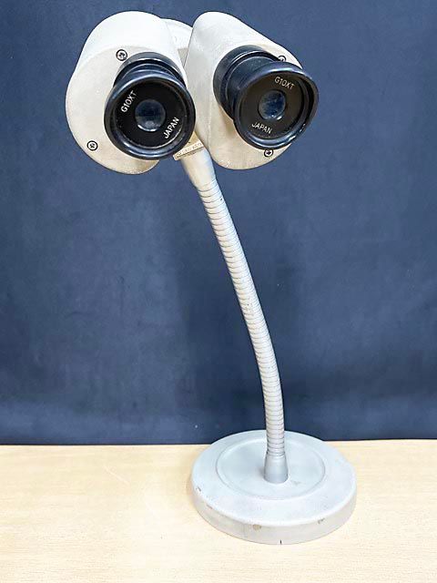 【ジャンク品】 東京金属 TOKYO KINZOKU フレキシブルマイクロスコープ 双眼実体顕微鏡 S300V
