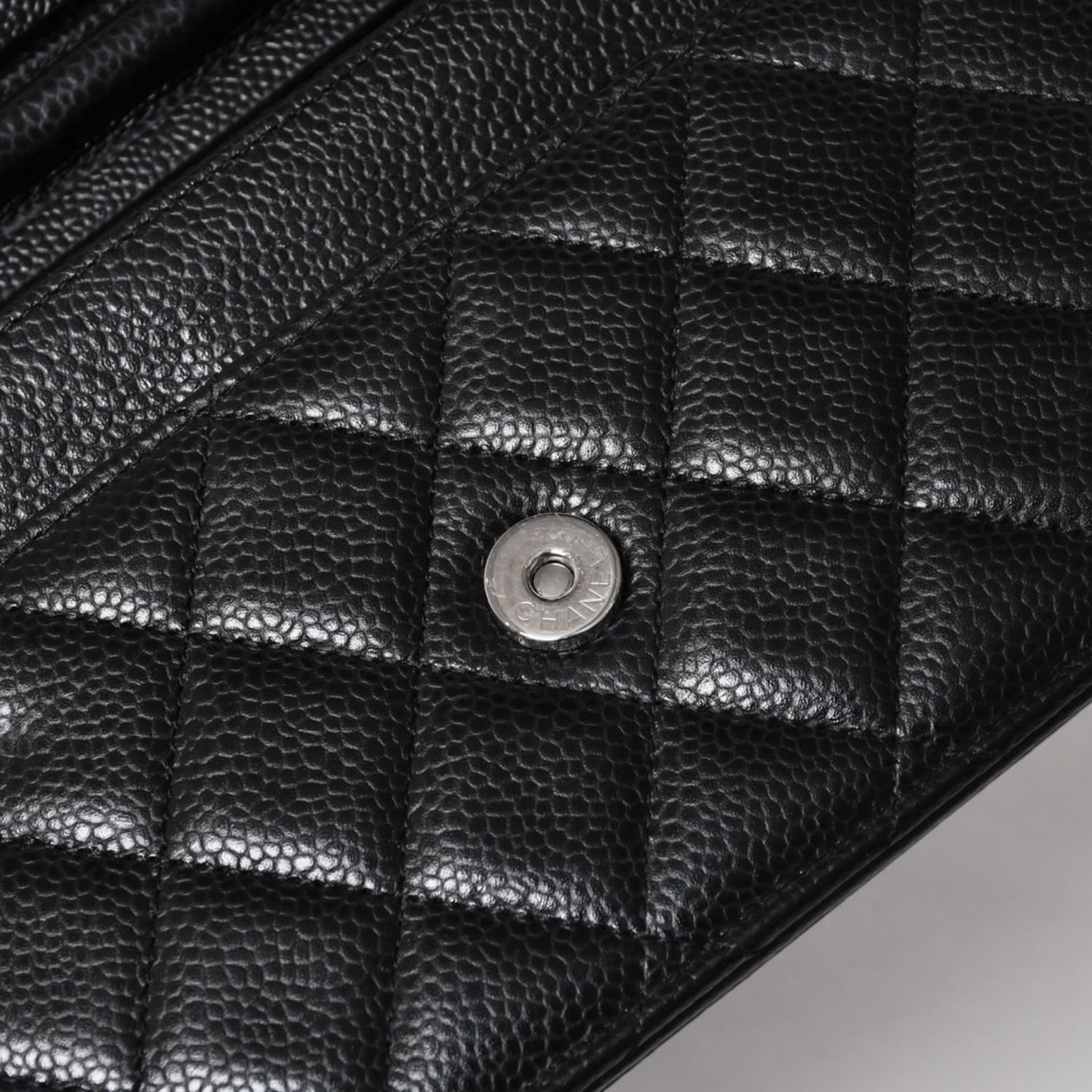 新品同様品 CHANEL シャネル 財布 マトラッセ クラシック チェーン
