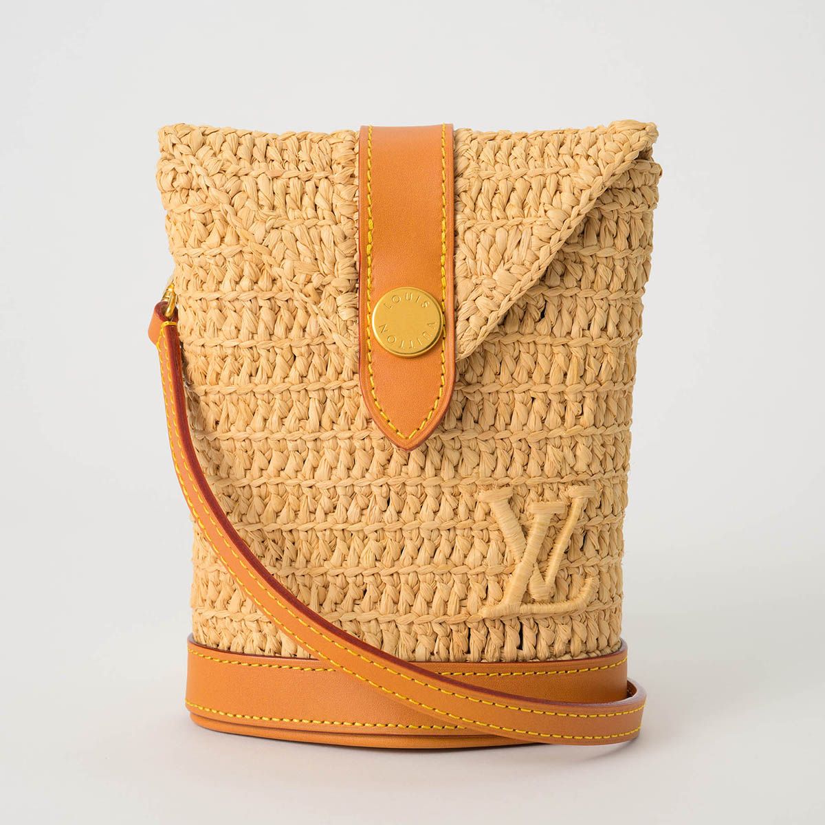 新品 ルイヴィトン Louis Vuitton ショルダーバッグ エンべロップ・ポーチ ナチュラルベージュ