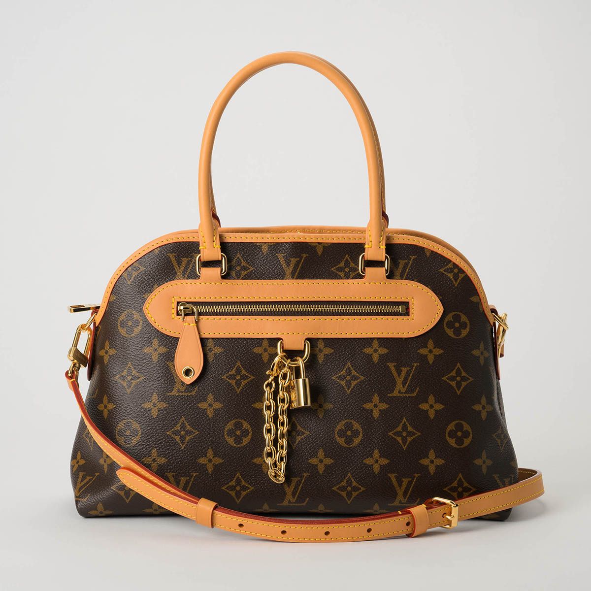 新品 ルイヴィトン Louis Vuitton トートバッグ エバーモア PM ブラウン