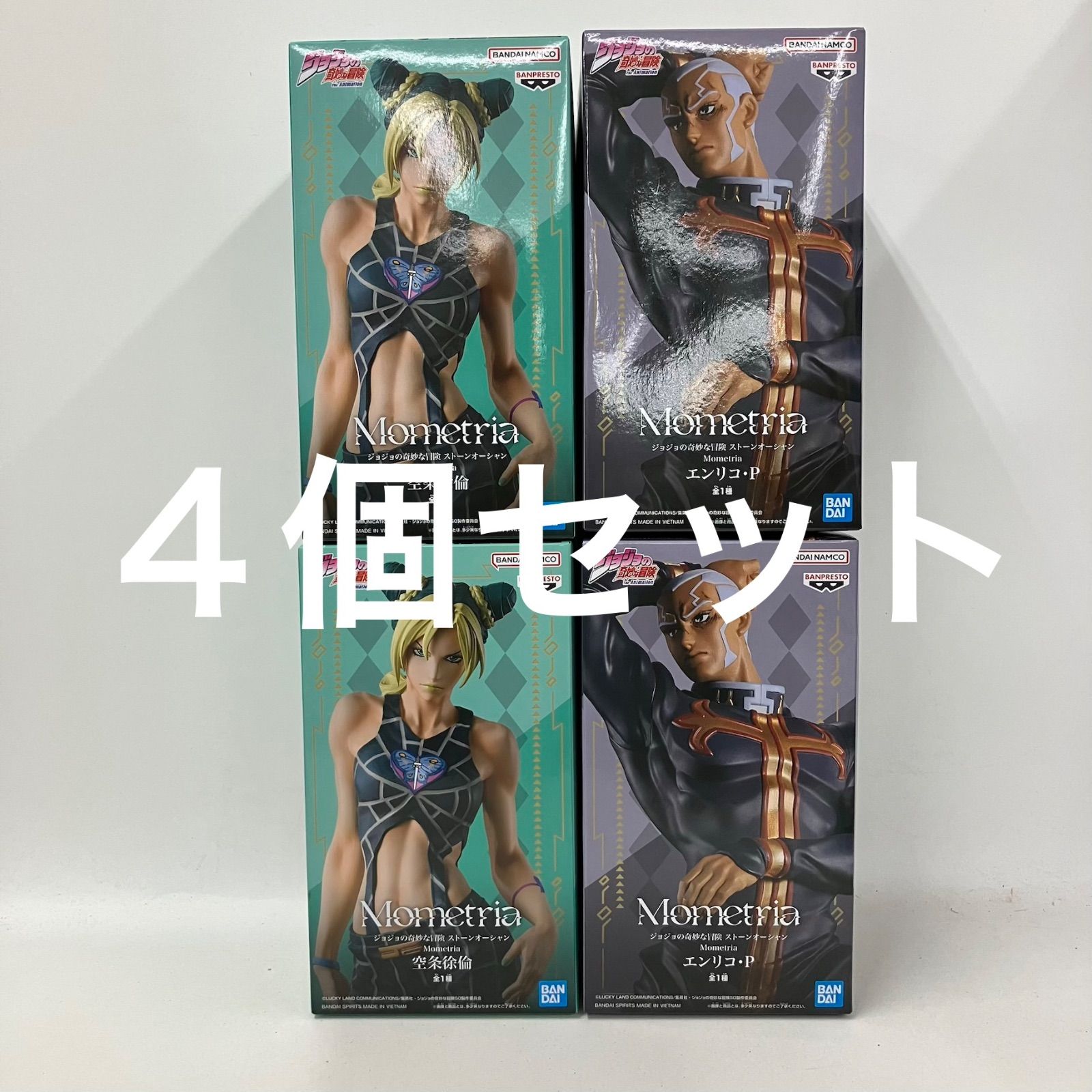 未開封 ジョジョの奇妙な冒険 Mometria 空条徐倫 エンリコ・P フィギュア 2