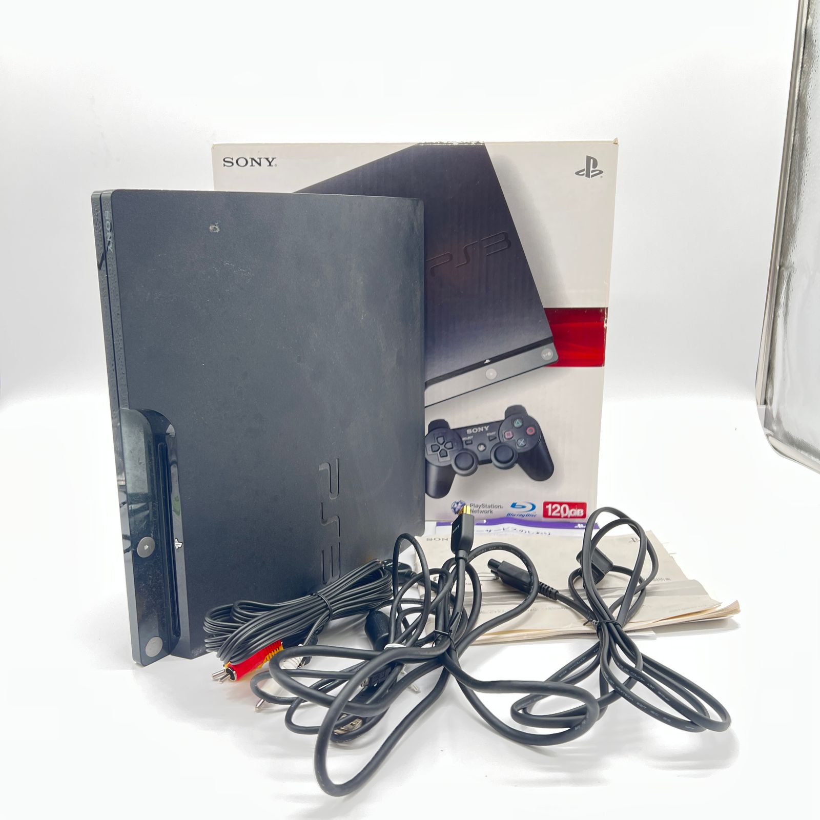 【動作品】PlayStation 3 120GB チャコール・ブラック (CECH-2000A) 完品