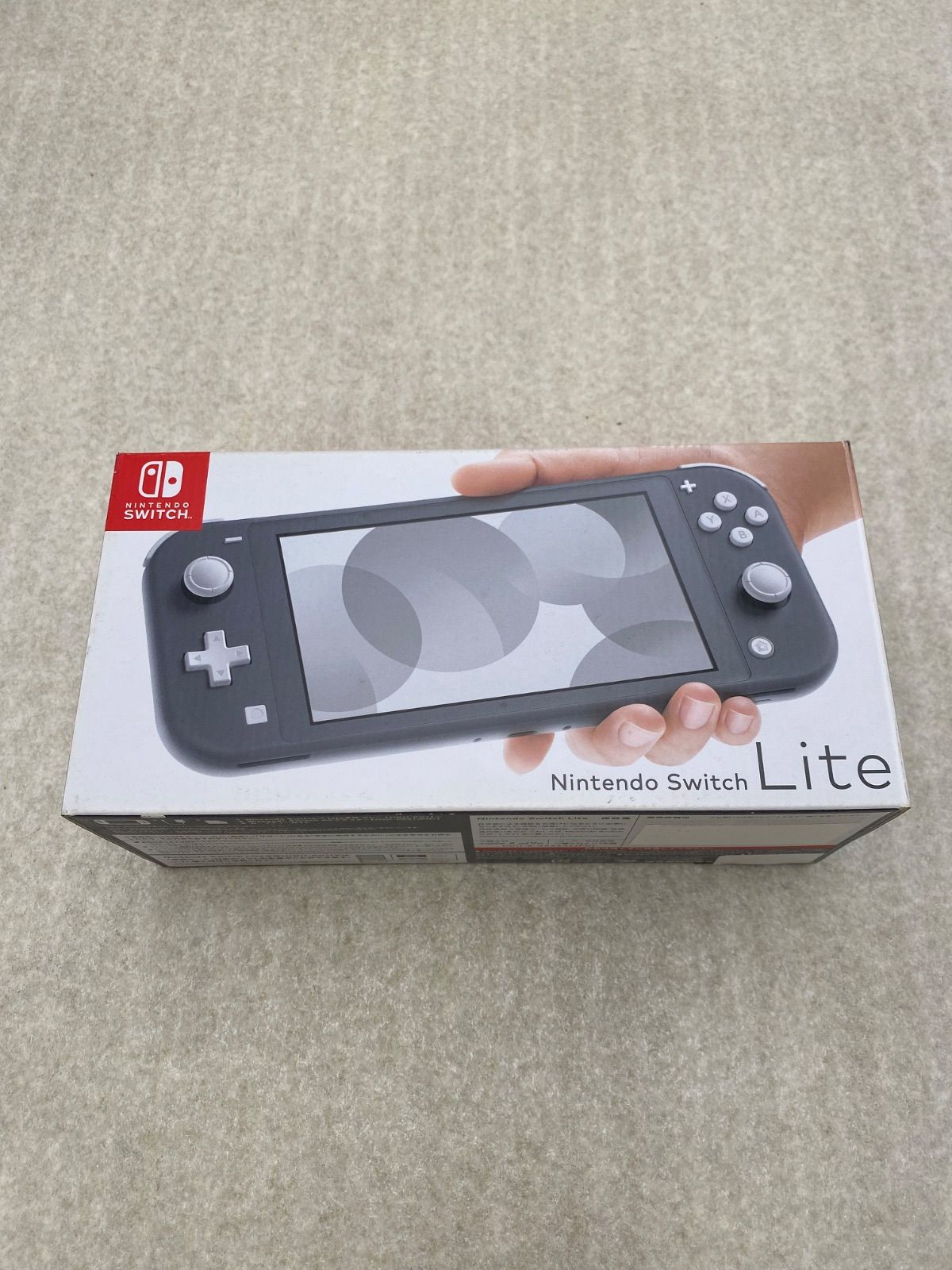 ◆Nintendo Switch Lite グレー　動作品　0013032474