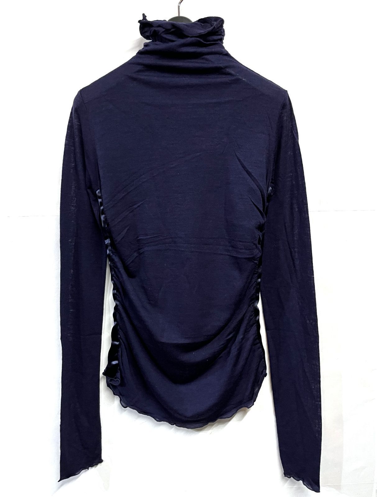 Cruciani｜クルチアーニ タートルネック パッカリング ロングスリーブニット KWY