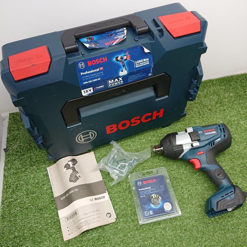 【中古品】 BOSCH GDS18V-1050HC コードレスインパクトレンチ ケース・コネクティビティチップ付 [7766] 16,813円