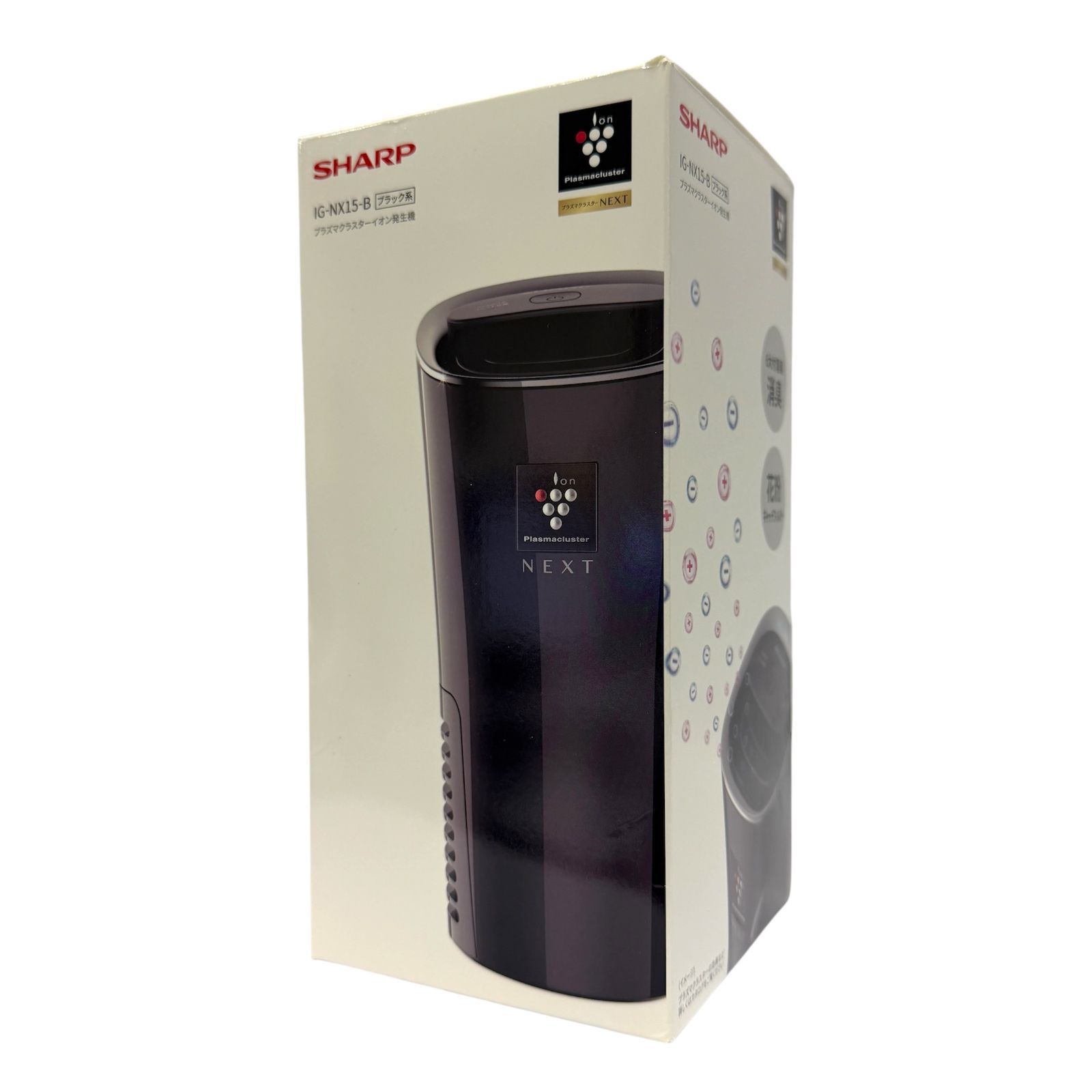 SHARP プラズマクラスター イオン発生機 IG-NX15-B ブラック系 シャープ 【沖縄・離島配送不可】 6,864円