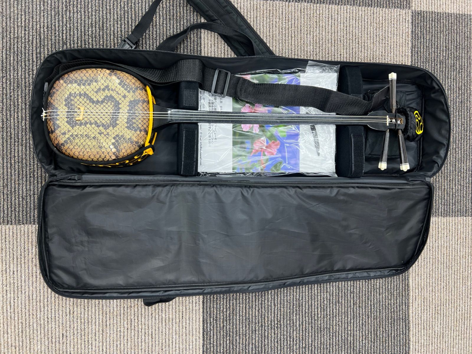 沖縄三線 ケース付き 初心者セット 和楽器 弦楽器