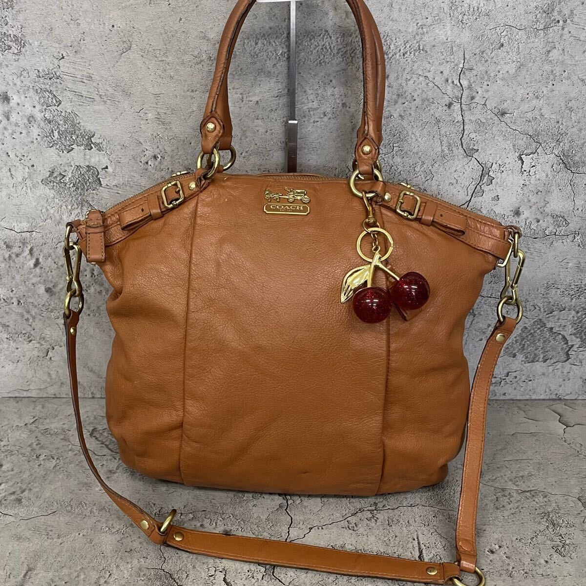 COACH Y2K Ashley Brown Leather Shoulder Bag コーチ 2way アシュレイ ショルダーバッグ レザー 茶 ブラウン