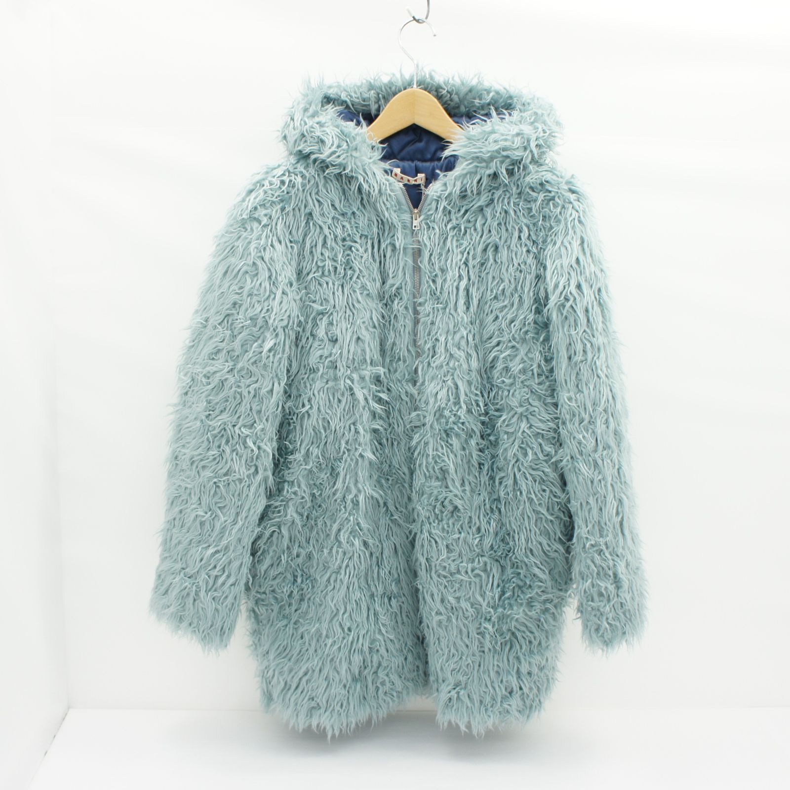 MARNI キッズファーフードジップブルゾン Aランク 75 9,675円