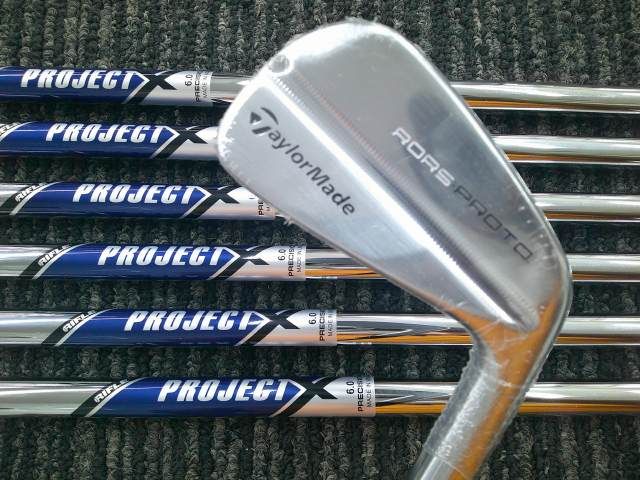 中古 アイアンセット テーラーメイド RORS・PROTO/PROJECT X/6.0/27