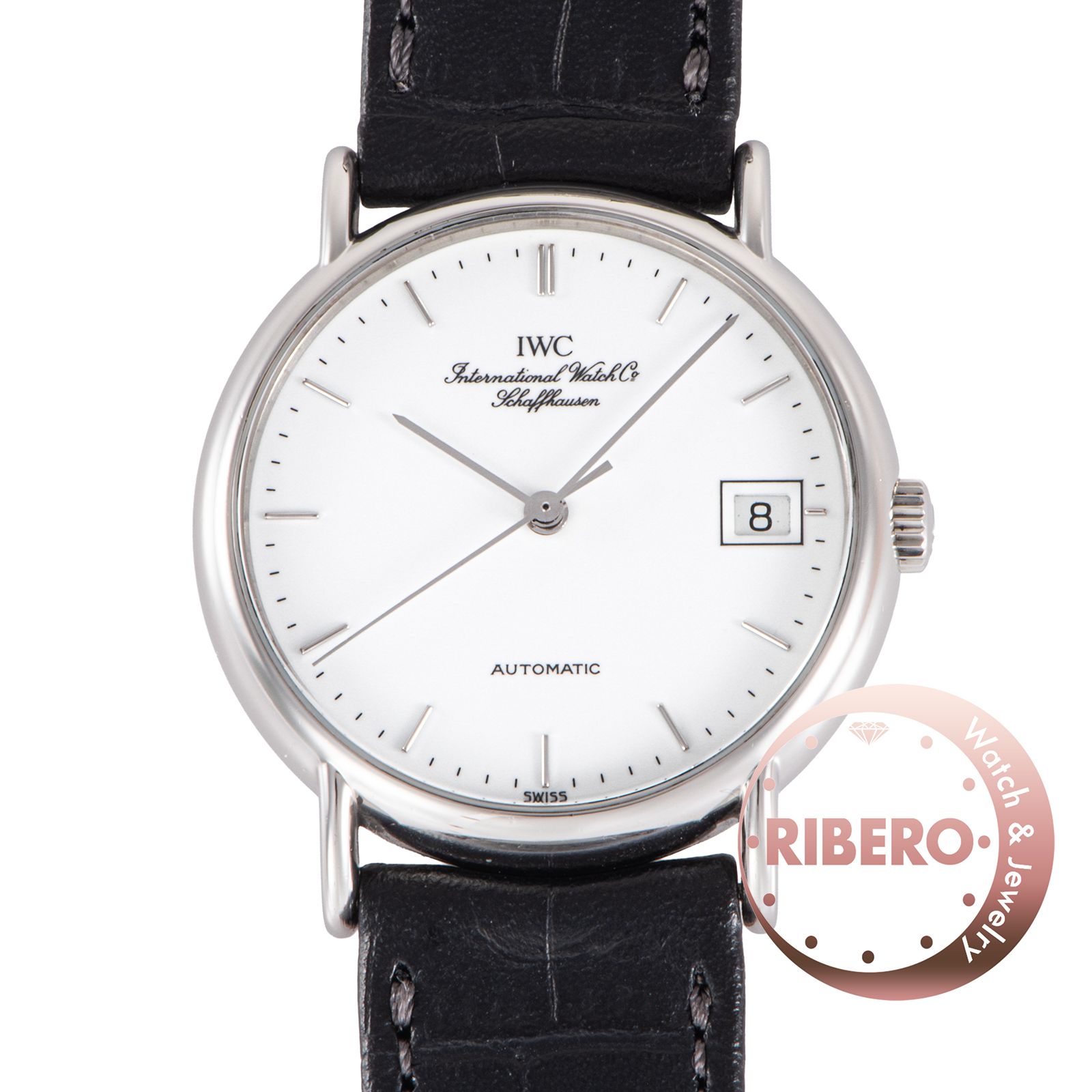 IWC IWC ポートフィノ IW351320 1990年代 筆記体ロゴ 魚リューズ cal.37521 ステンレススチール【中古】