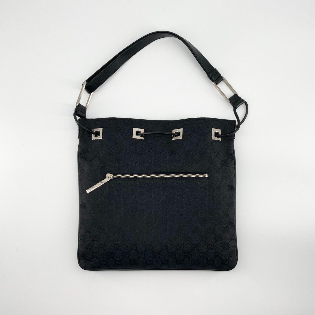 GUCCI(グッチ) GGキャンバス ワンショルダー 001/4021 ショルダーバッグ ブラック