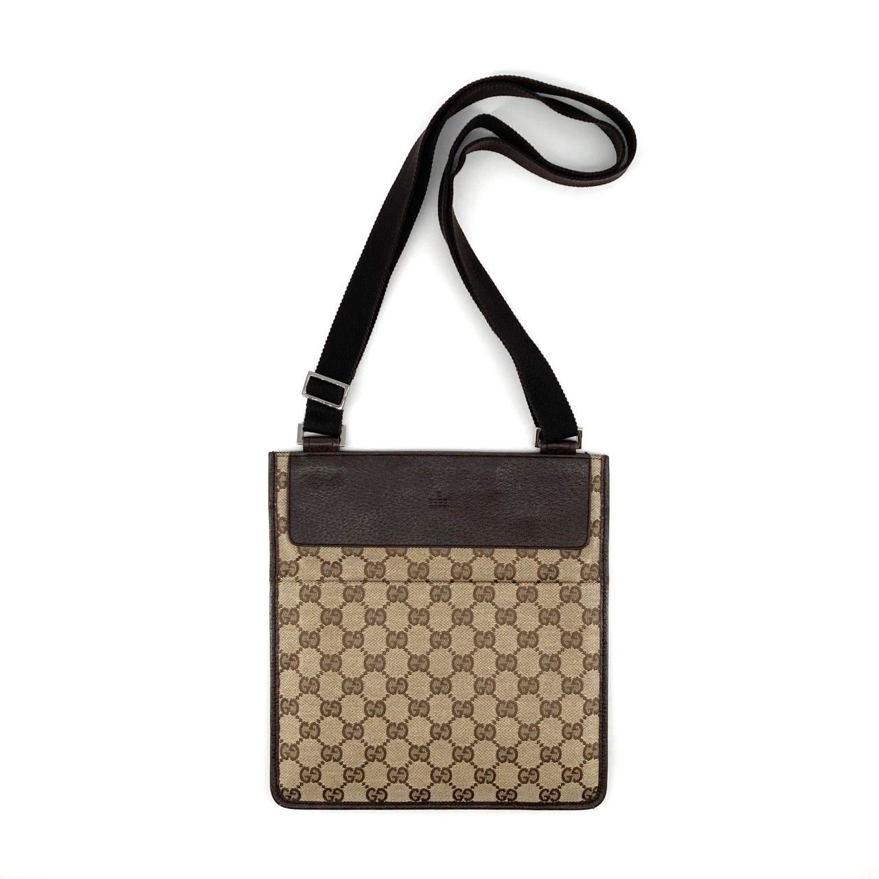 GUCCI（グッチ） GGキャンバス レザートリム 27639 ショルダーバッグ 