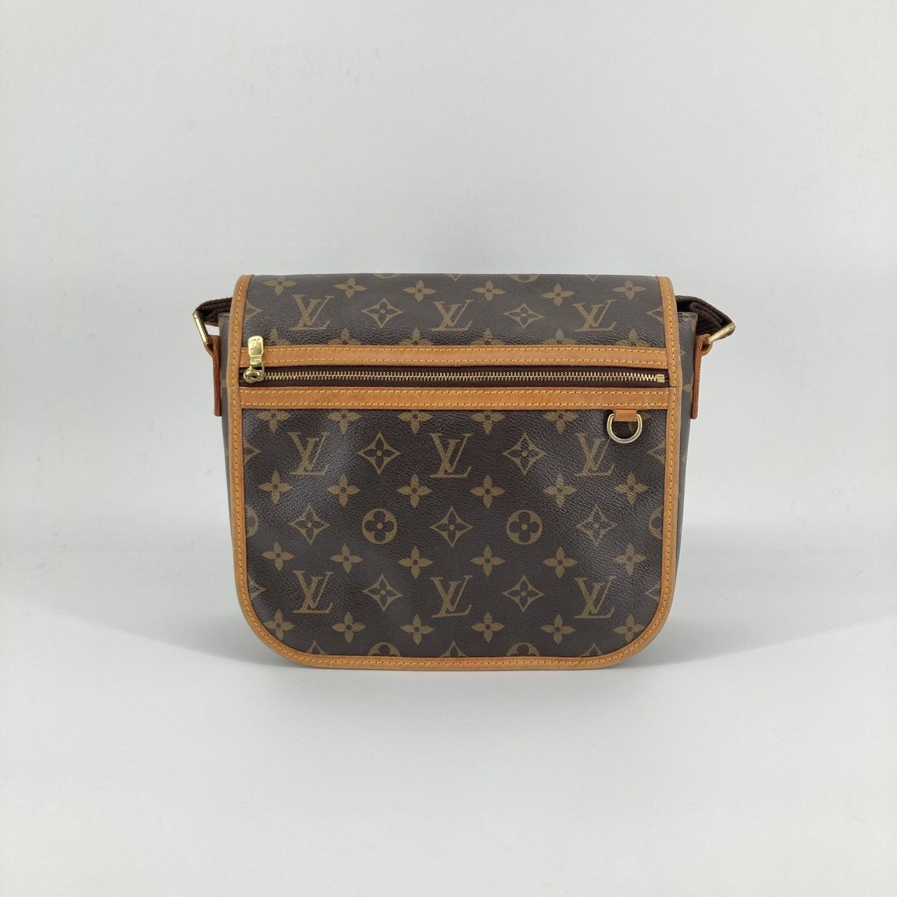 LOUIS VUITTON（ルイ・ヴィトン） ボスフォール メッセンジャーPM レザー モノグラムキャンバス ゴールド金具 M40106 ショルダーバッグ ブラウン×ゴールド
