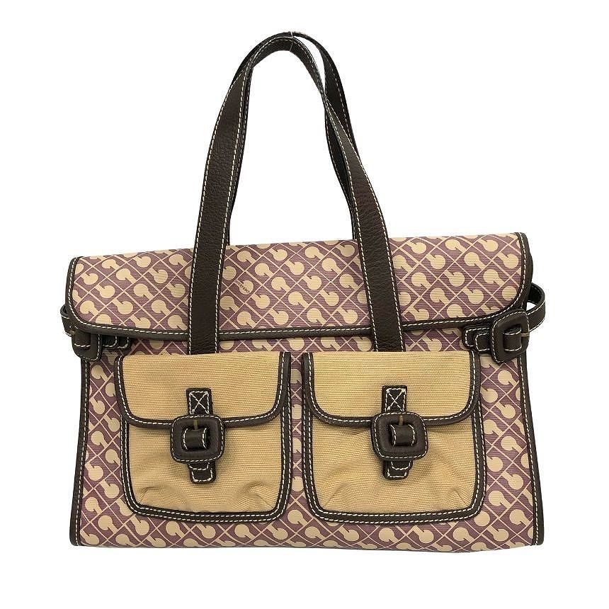 GHERARDINI ゲラルディーニ トートバッグ ベージュ 中古 aq13234 6,970円