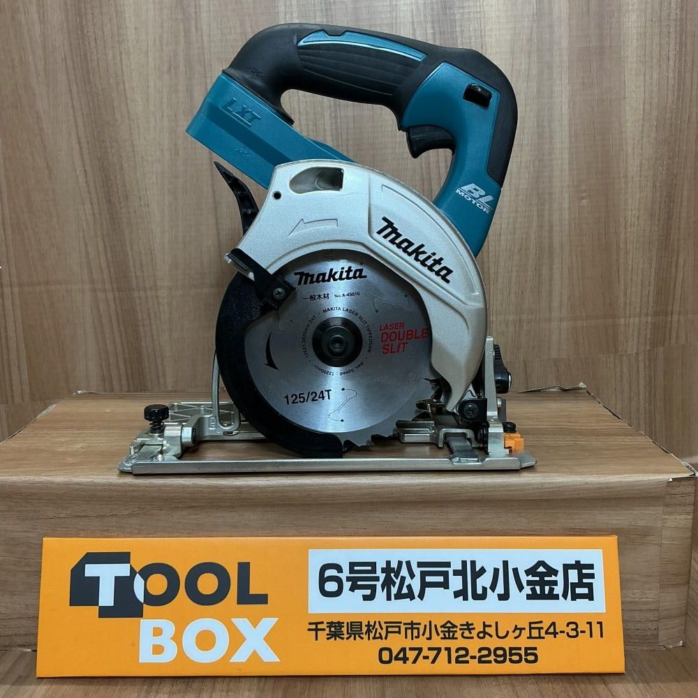 【中古】makita HS470DZ 14.4V125mm充電式丸ノコ本体のみ【204】
