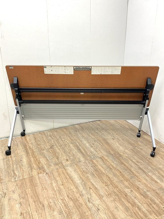 中古品】イトーキ 1800サイドスタックテーブル THP-186x1-17 ブラウン
