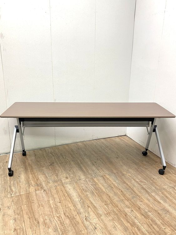 【中古品】イトーキ 1800サイドスタックテーブル THP-186x1-17 ブラウン 29,120円