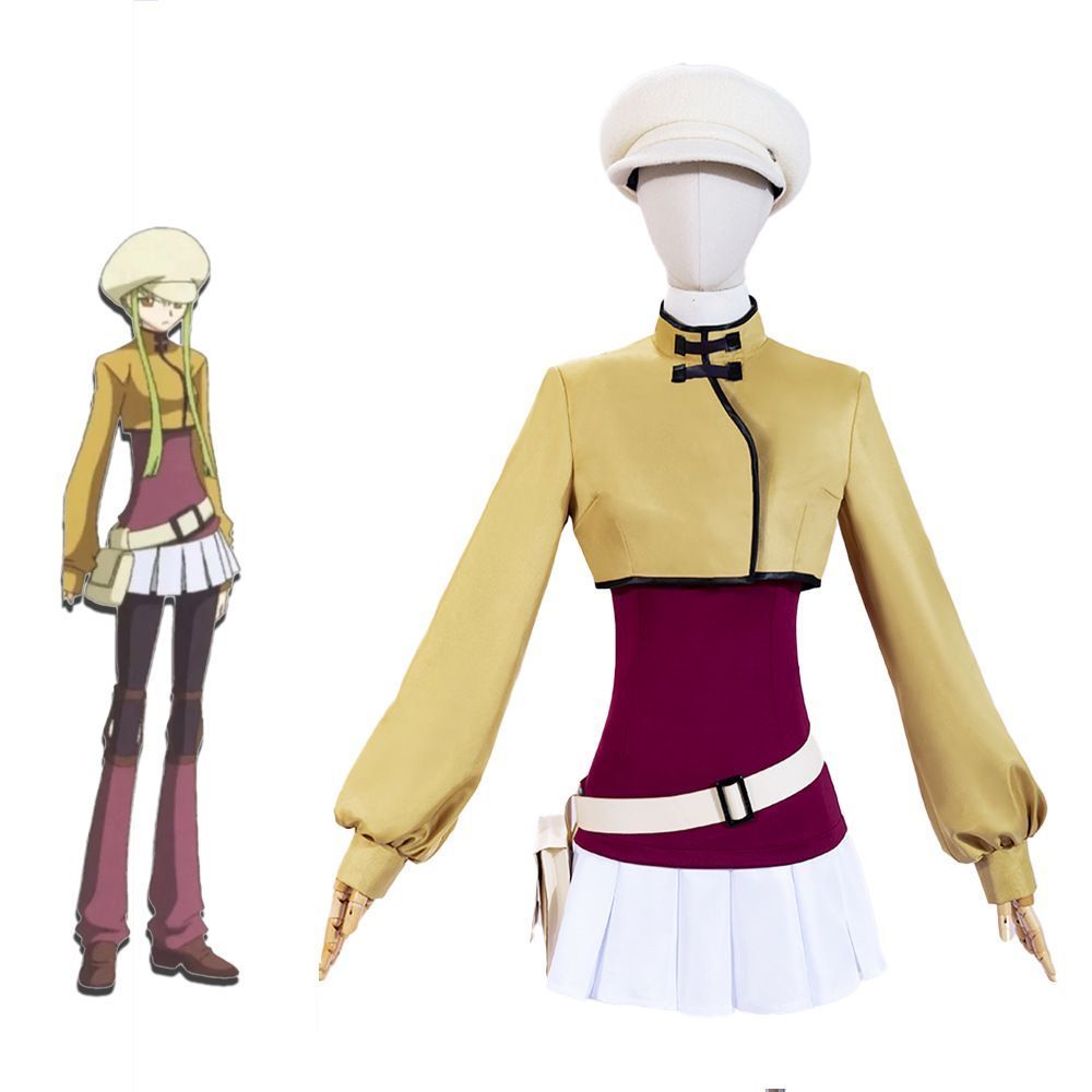 コスプレ 衣装 C.C コードギアス 探偵服風 アニメ 二次元 キャラクター ドレスセット 7,111円