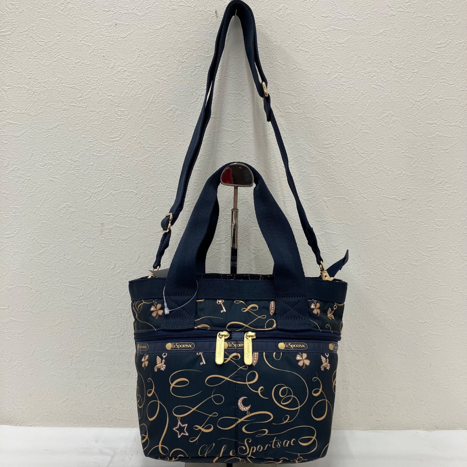 8197 【美品】 LeSportsac レスポートサック 2way ショルダーバッグ 