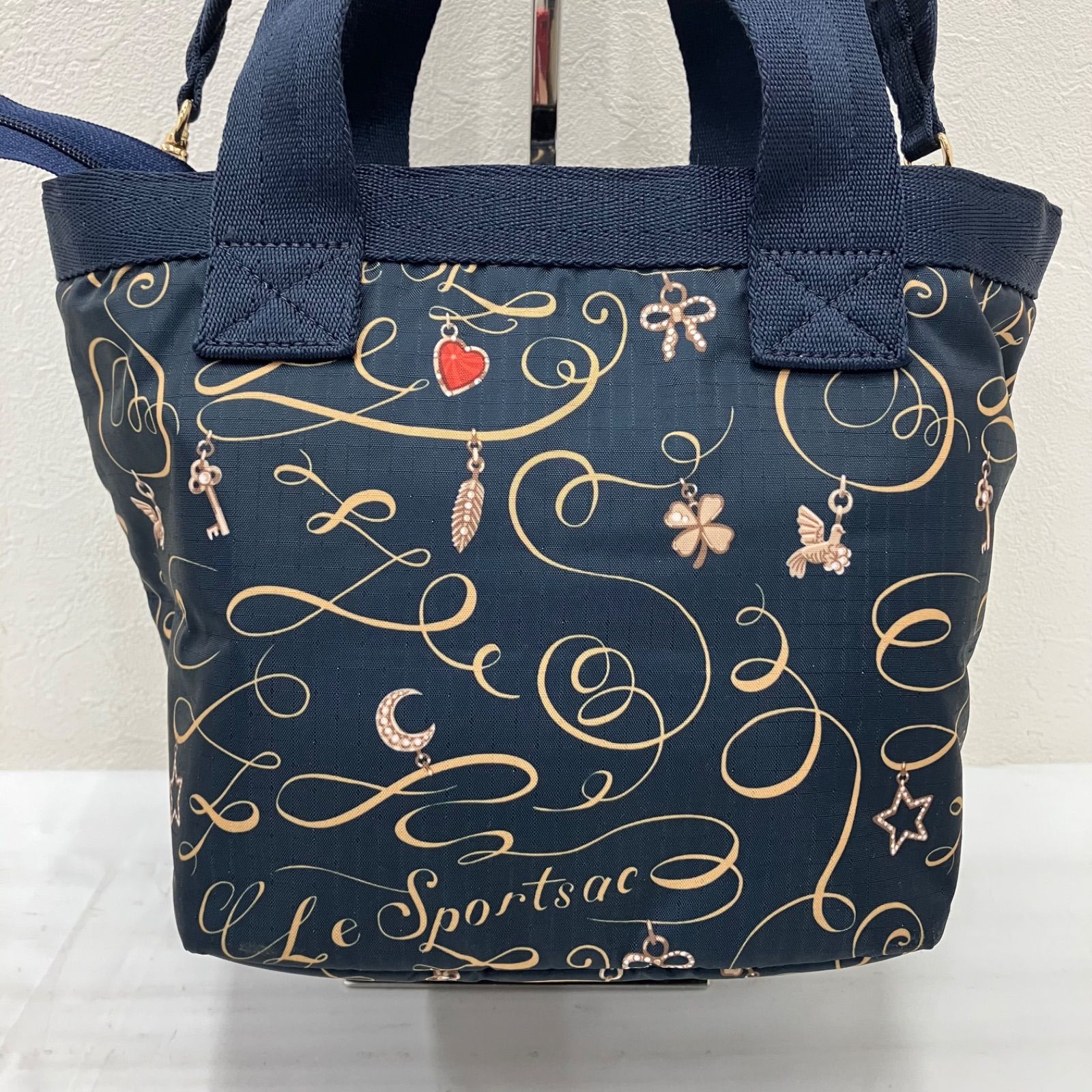 8197 【美品】 LeSportsac レスポートサック 2way ショルダーバッグ
