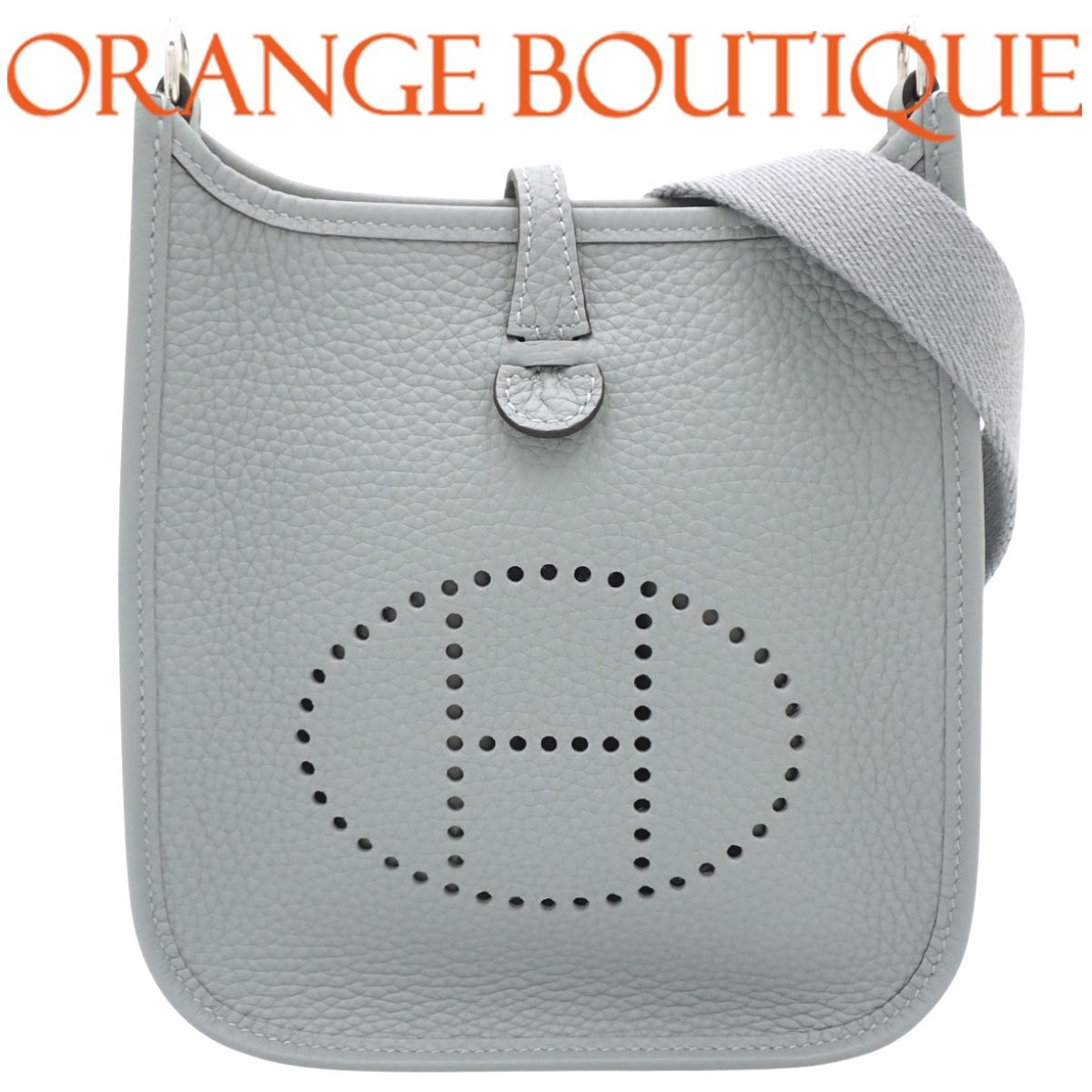 【新品】HERMES(エルメス) エブリンTPM アマゾン グリパンタン グレー トリヨンクレマンス パラジウム金具 シルバー金具 K刻印 ショルダーバッグ 肩掛け 斜め掛け エヴリン ポシェット レディース 40802215917【アラモード】