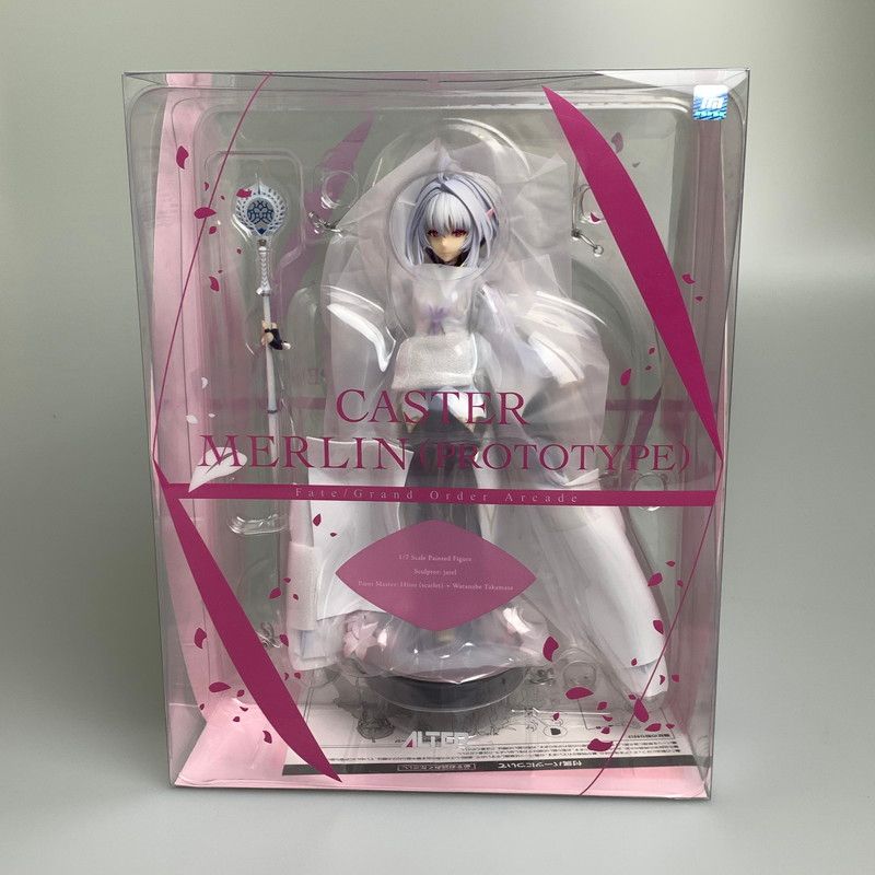 【中古品】 ALTER Fate/Grand Order Arcade キャスター マーリン プロトタイプ フェイト 1/7スケール 塗装済み 完成品 フィギュア 【053-260902-hu-16-min】