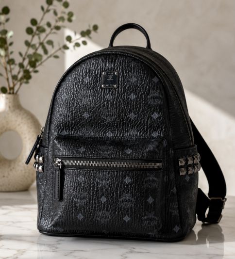 MCM スターク サイドスタッズ リュック バックパック ヴィセトス ブラック