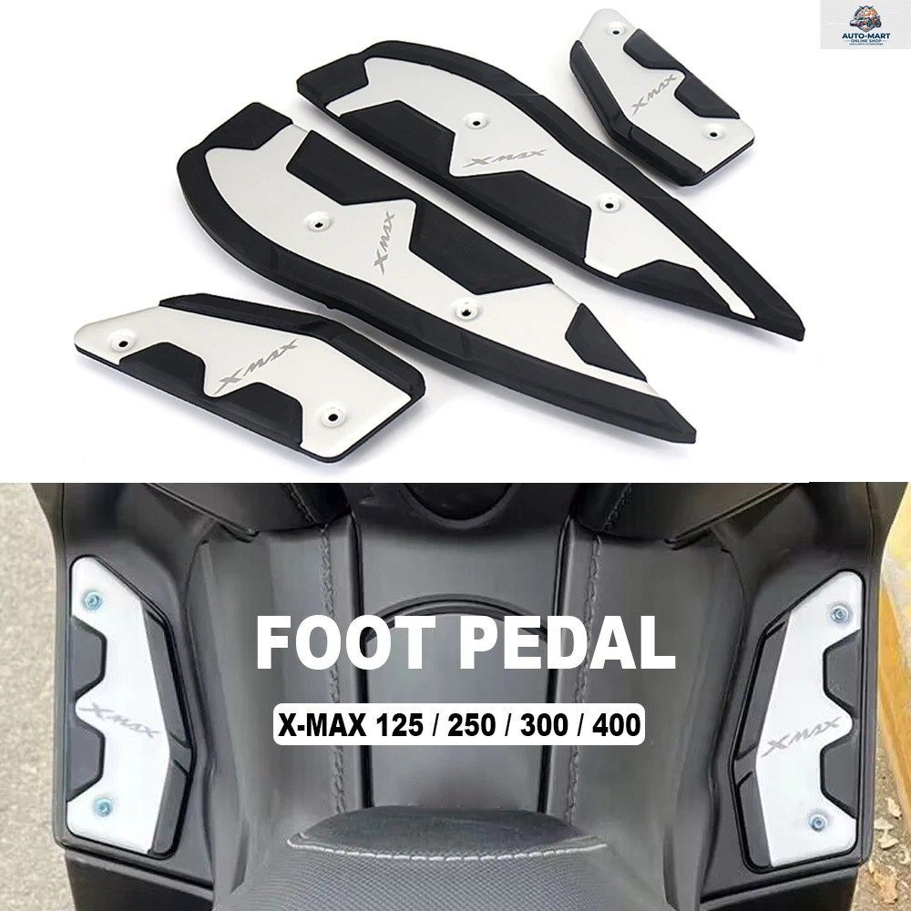 ヤマハ X-MAX 125 250 300 400 XMAX125 XMAX250 XMAX300 2017 - 2022 XMAX400 用バイク フットレストフットパッドペダルプレートペダル 9,058円