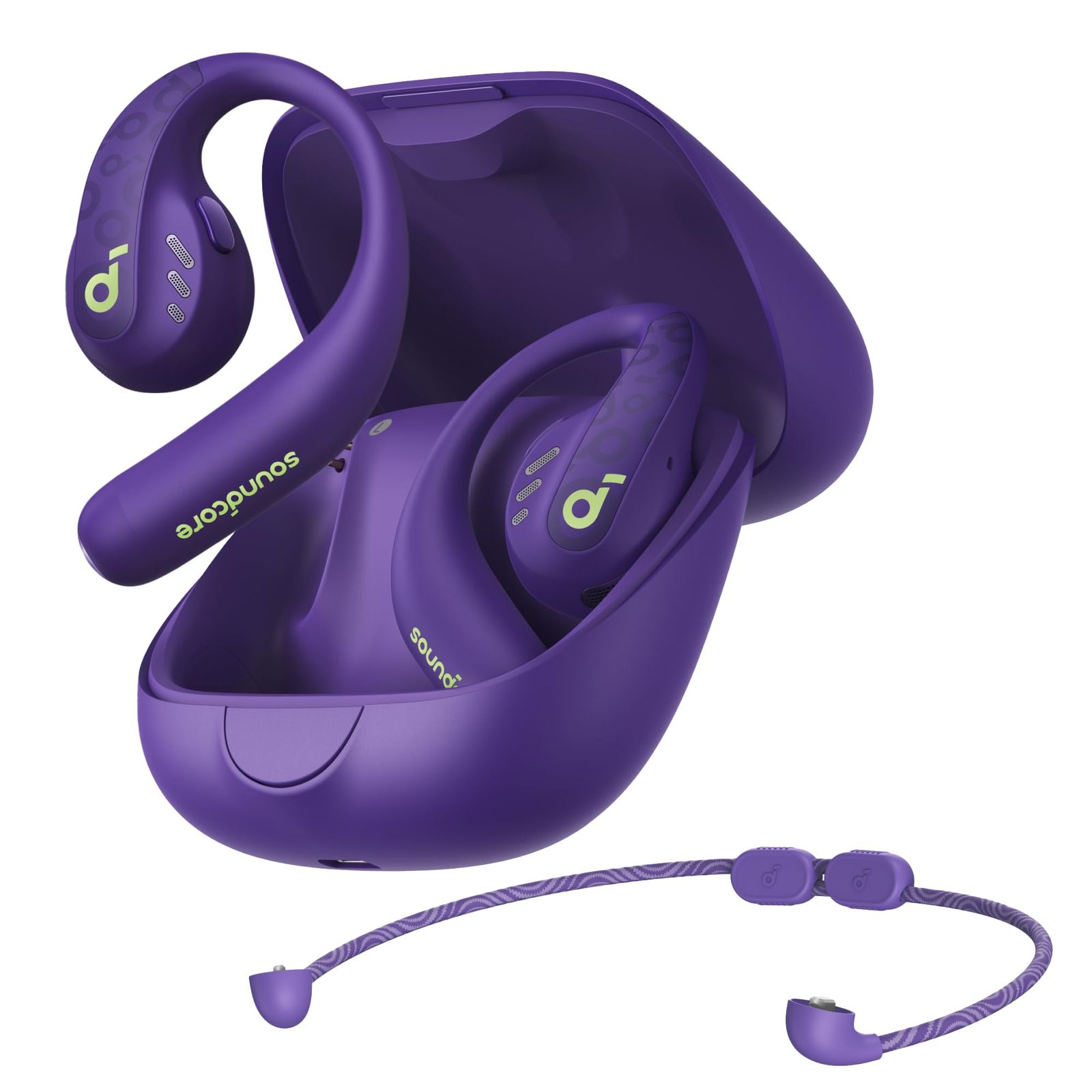 Anker Soundcore AeroFit Pro ディープパープル [ディープパープル]