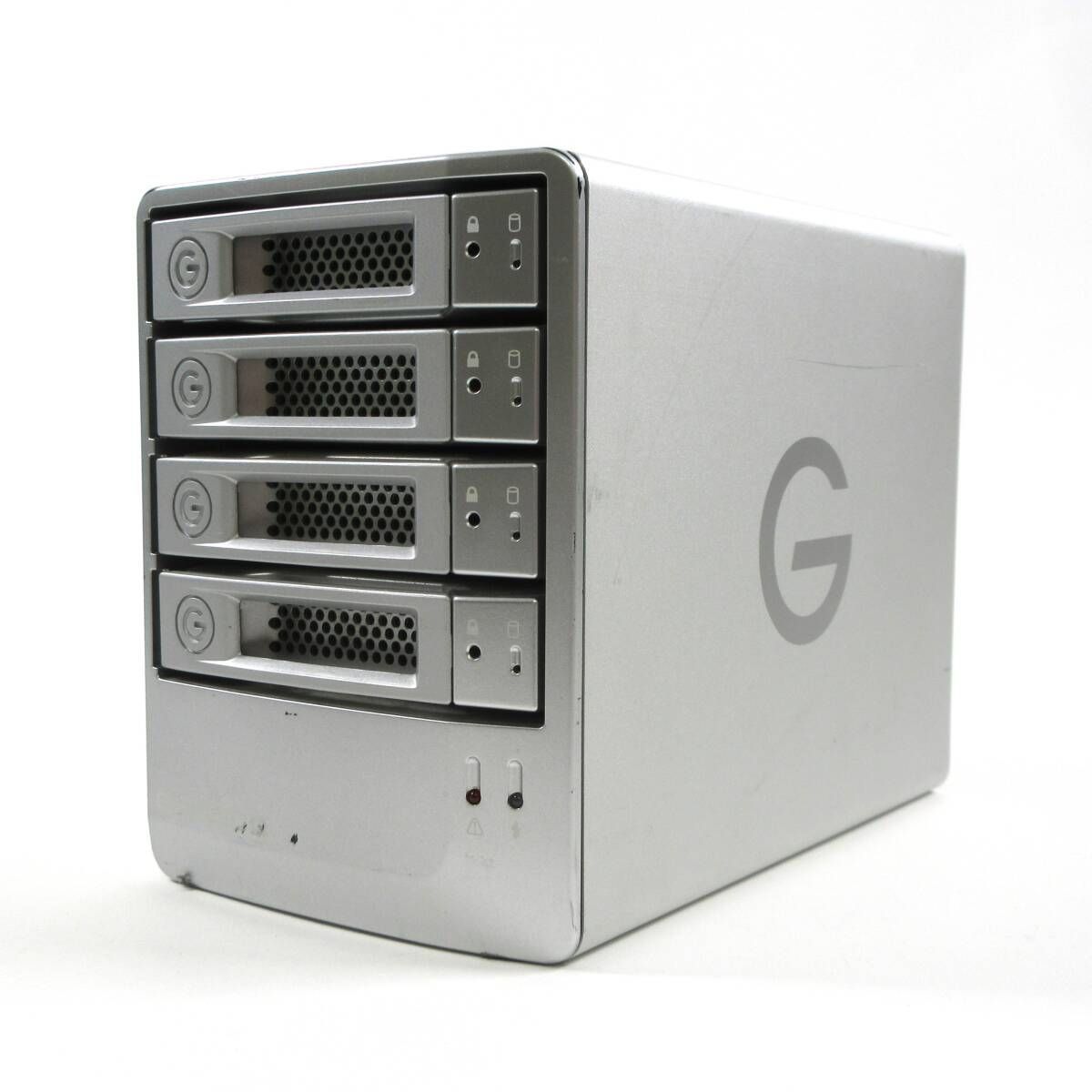 【中古】動作確認済 G-Technology G-SPEED Q 外付けハードディスク 4TBモデル 0G01792 電源コード SATA HDMIケーブル付き (#D00197)