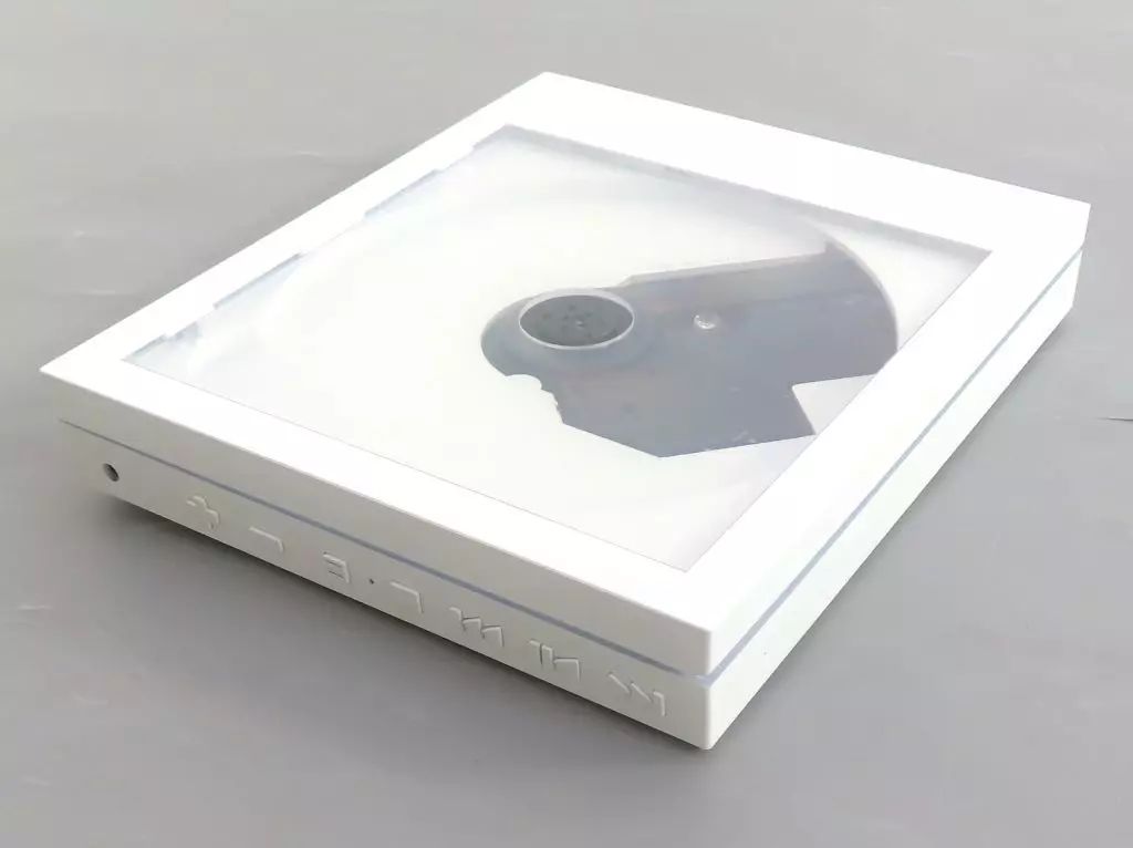 【新品】ポータブルオーディオ km5 ワイヤレス ポータブルCDプレーヤー Instant Disk Audio (ホワイト) [CP1-001]