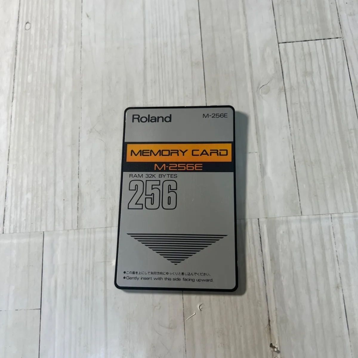 【ジャンク】Roland memory card M-256E ローランド メモリーカード
