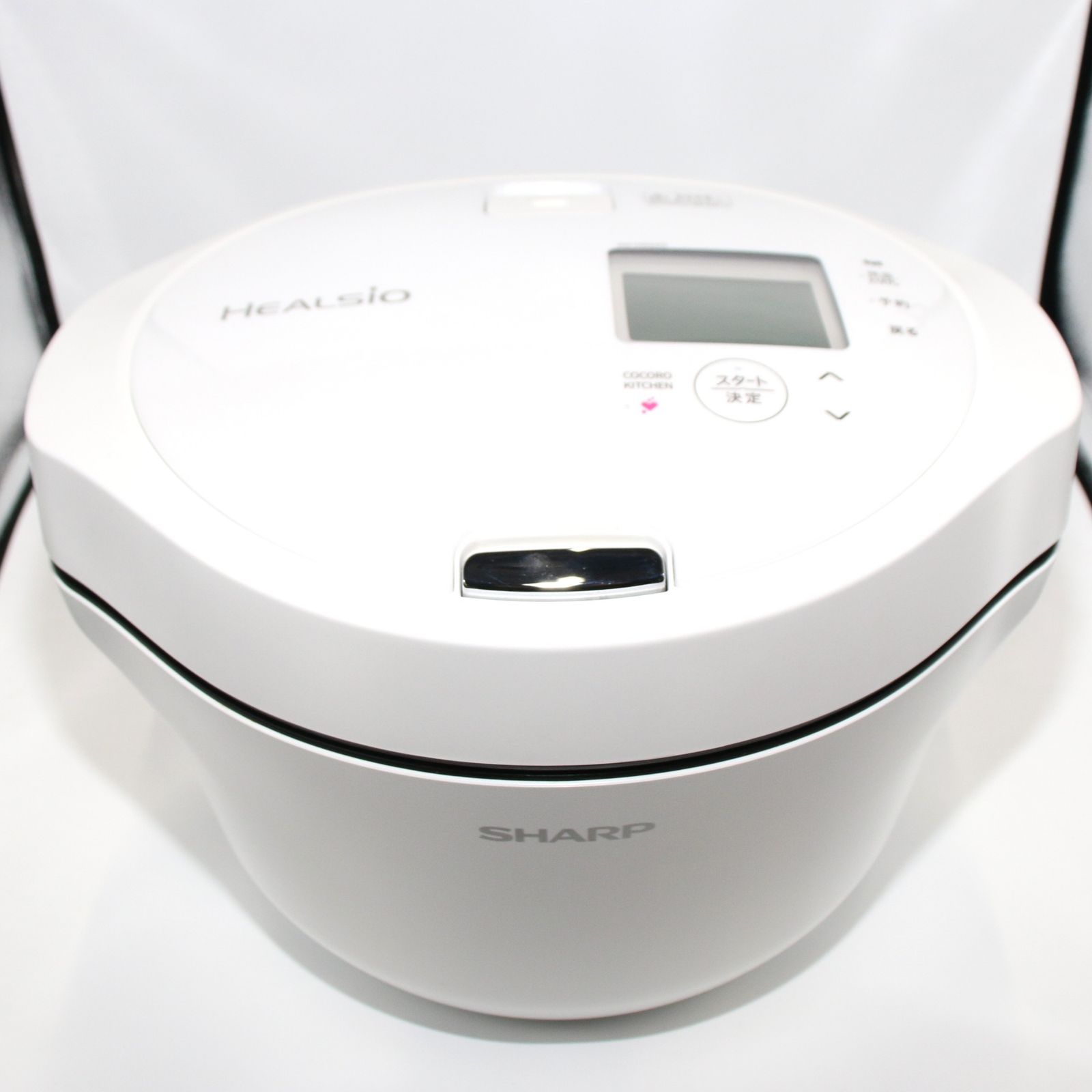 シャープ ヘルシオ ホットクック KN-HW24G 2〜6人用 2.4L容量　kn-hw24g-w 整備済みアウトレット品 [中古(C)]