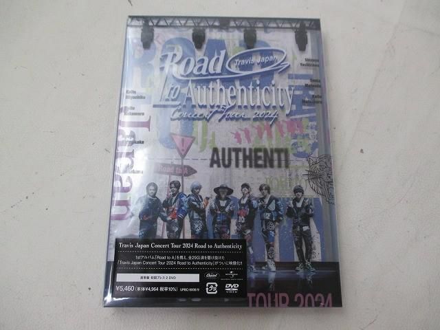 未開封 Travis Japan DVD Concert Tour 2024 Road to Authenticity 通常盤 初回プレス 6,510円