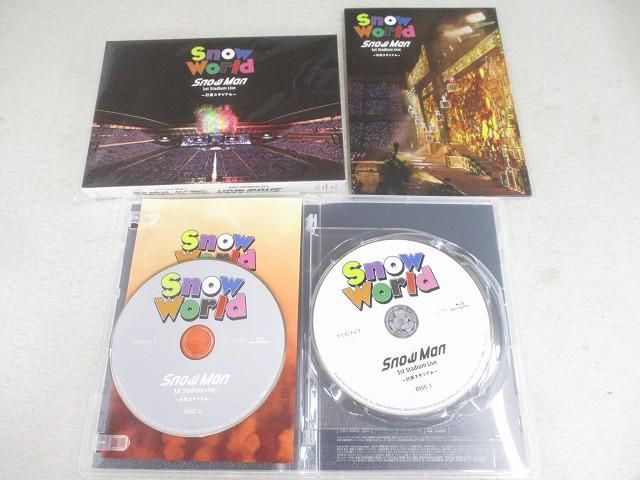 Snow Man Blu-ray Snow World 1st Stadium Live 日産スタジアム 中古品 8,855円