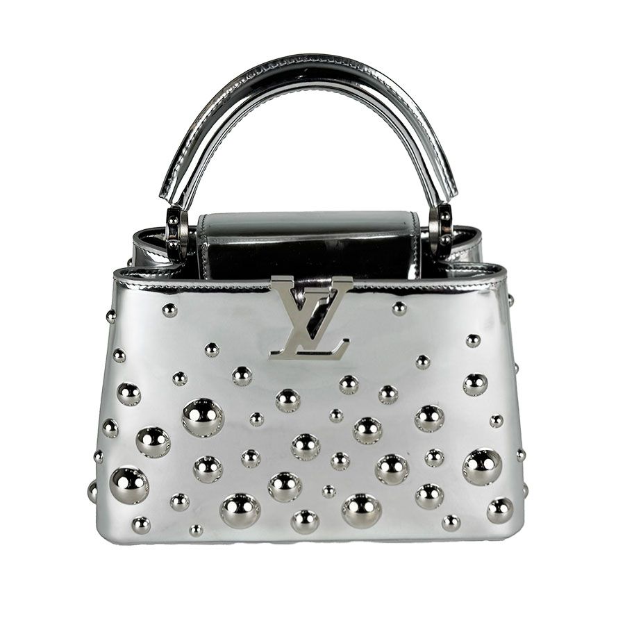 ルイ ヴィトン LOUIS VUITTON ショルダーバッグ ハンドバッグ LV×YK メタルドット カプシーヌBB M21634