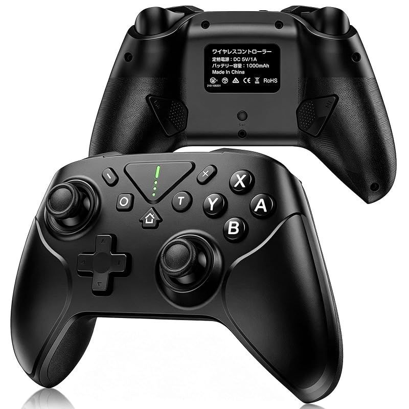 【新品】 【2025革新モデル】 Switch2 コントローラー Switch1/2代対応 ダブルホール機能 TURBO連射機能 マクロ機能 背面ボタン付き 9色RGBライト 1000mAh大容量 Bluetooth 無線接続 スイッチ コントローラー ジ 1 6,607円