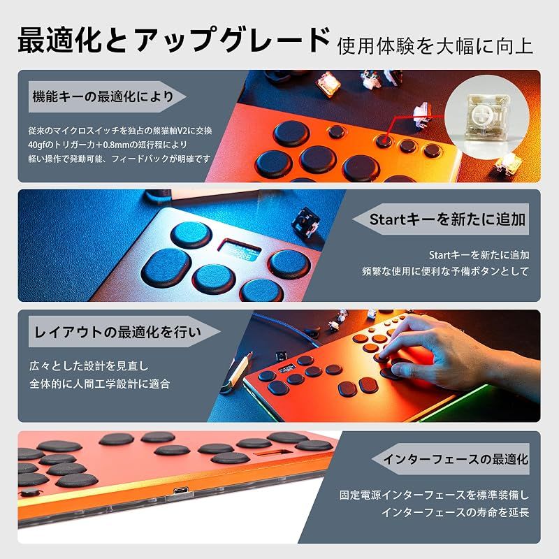 【新品】 TIKITAKA FTG M5 スプリット式 レバーレスコントローラー 霞軸 黒 1 【新品】 TIKITAKA FTG M5 スプリット式 レバーレスコントローラー 霞軸 黒 1
